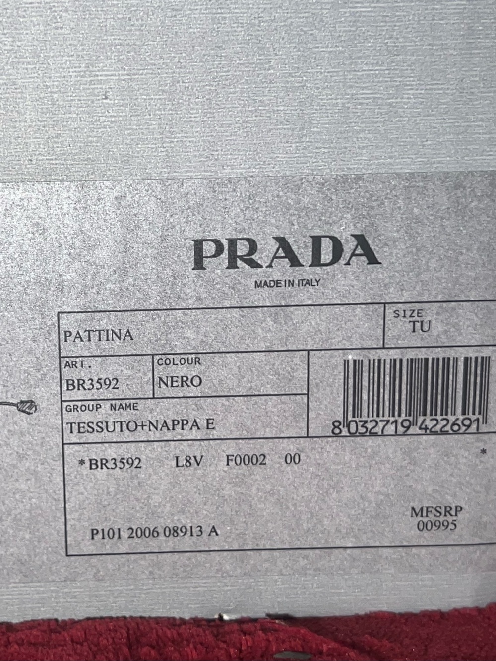 Prada Black Vitello 'Cervo Easy' Flap Shoulder Bag